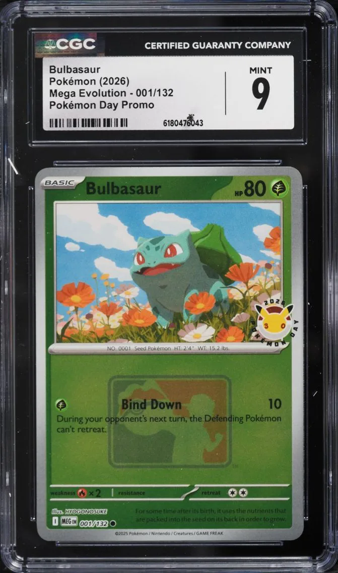 BULBASAUR Pokémon trading card preview