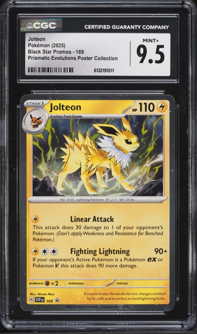 JOLTEON Pokémon trading card preview